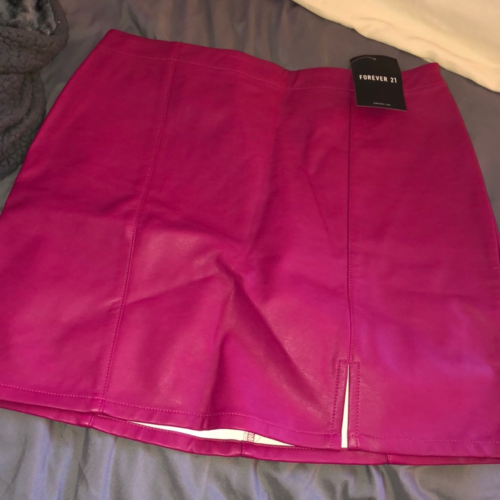 Mini skirt magenta